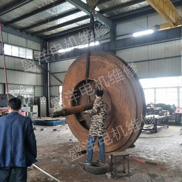 滁州风机维修现场