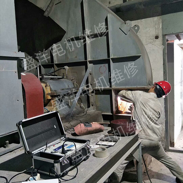 滁州风机维修现场