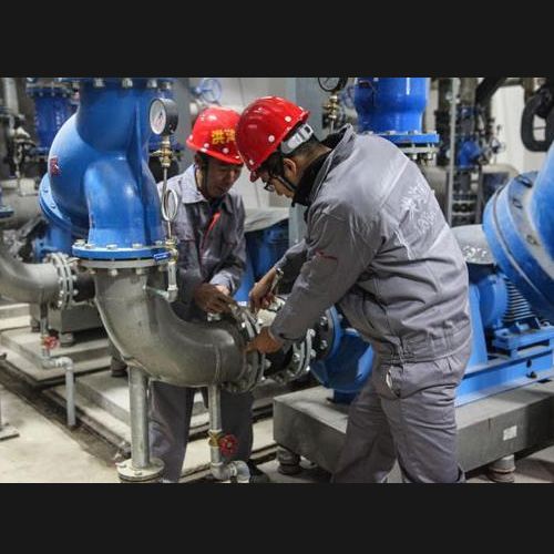 滁州工厂设备维修现场